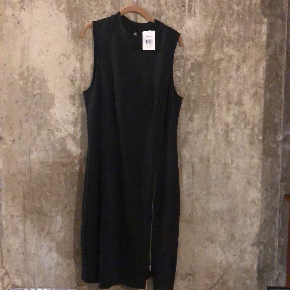 Black Zip Dress